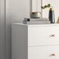 Modern Accent Chest Rectangle Accent Cabinet with Drawers in White Clearhalo 'Cabinets & Chests' 'cabinets_chests' 'furn' 'furn_cabinets_chests' 'Furniture' 'Living Room Furniture' 5550501