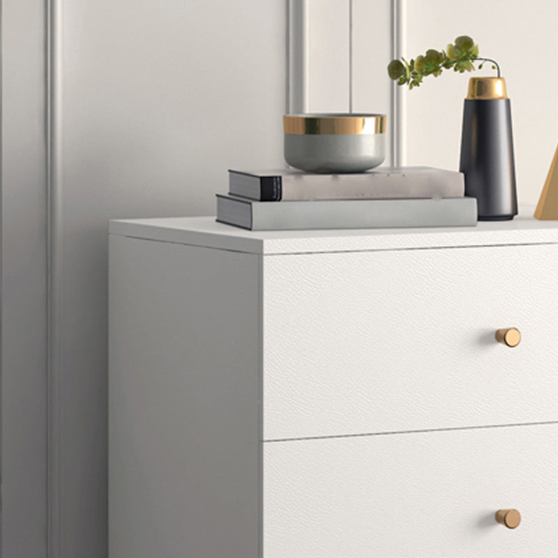 Modern Accent Chest Rectangle Accent Cabinet with Drawers in White Clearhalo 'Cabinets & Chests' 'cabinets_chests' 'furn' 'furn_cabinets_chests' 'Furniture' 'Living Room Furniture' 5550501