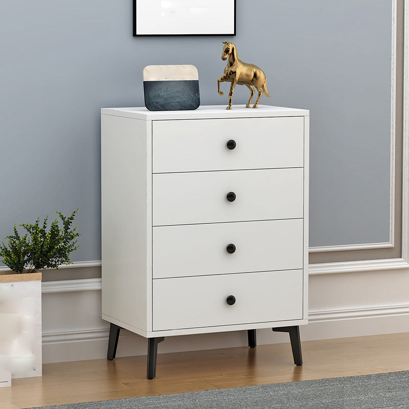 Modern Accent Chest with Soft Close Drawers Scratch Resistant Accent Cabinet