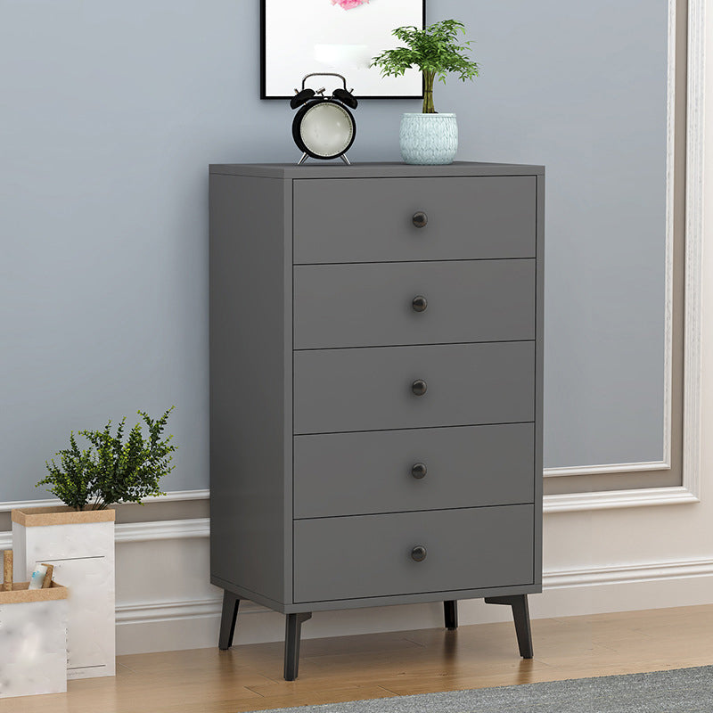 Modern Accent Chest with Soft Close Drawers Scratch Resistant Accent Cabinet