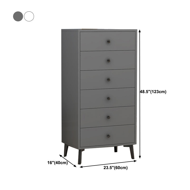 Modern Accent Chest with Soft Close Drawers Scratch Resistant Accent Cabinet