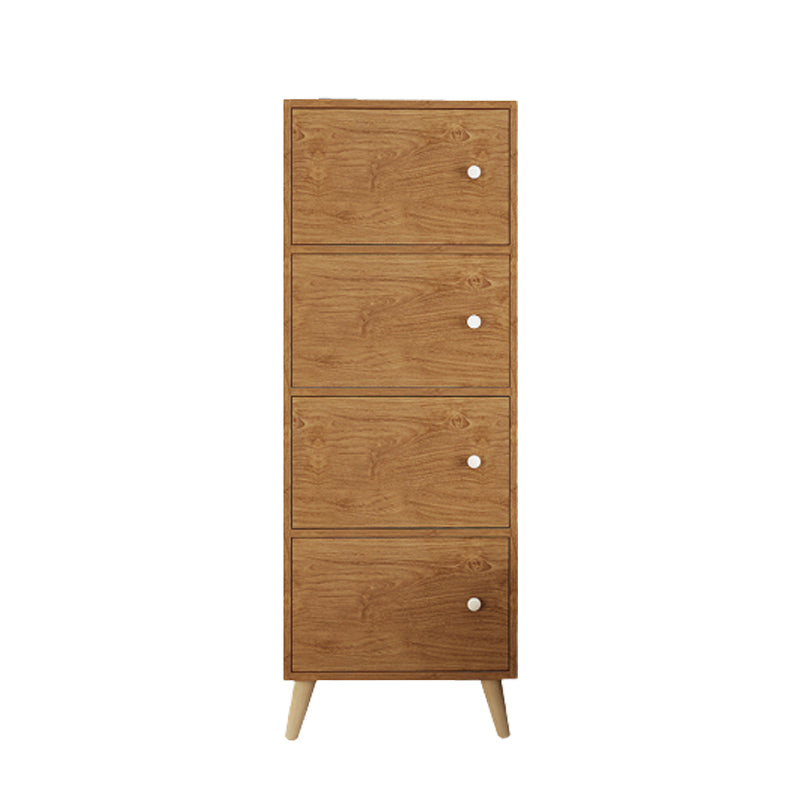 Contemporary Rectangle Accent Cabinet 9.44" Wide Wooden Storage Cabinet Clearhalo 'Cabinets & Chests' 'cabinets_chests' 'furn' 'furn_cabinets_chests' 'Furniture' 'Living Room Furniture' 5550632
