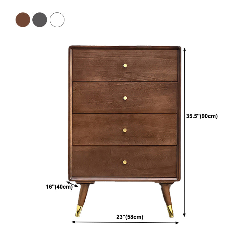 15.74" Wide Solid Wood Accent Chest with Drawer Contemporary Side Cabinet Clearhalo 'Cabinets & Chests' 'cabinets_chests' 'furn' 'furn_cabinets_chests' 'Furniture' 'Living Room Furniture' 5550658