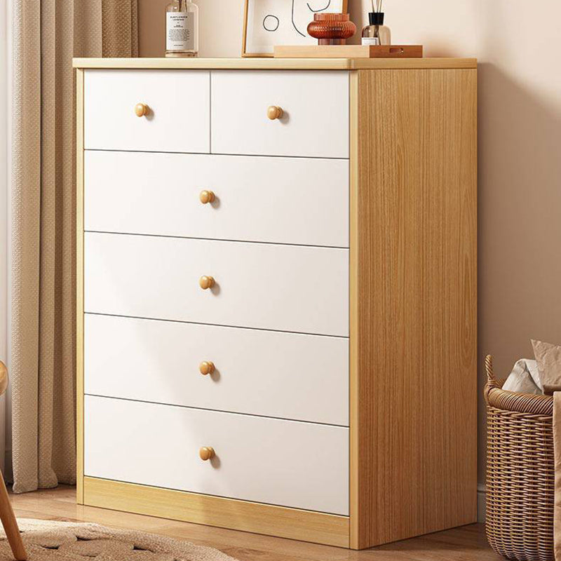 Wood Accent Chest with Drawers 12.59" Wide Modern Standard Accent Chest Clearhalo 'Cabinets & Chests' 'cabinets_chests' 'furn' 'furn_cabinets_chests' 'Furniture' 'Living Room Furniture' 5550693