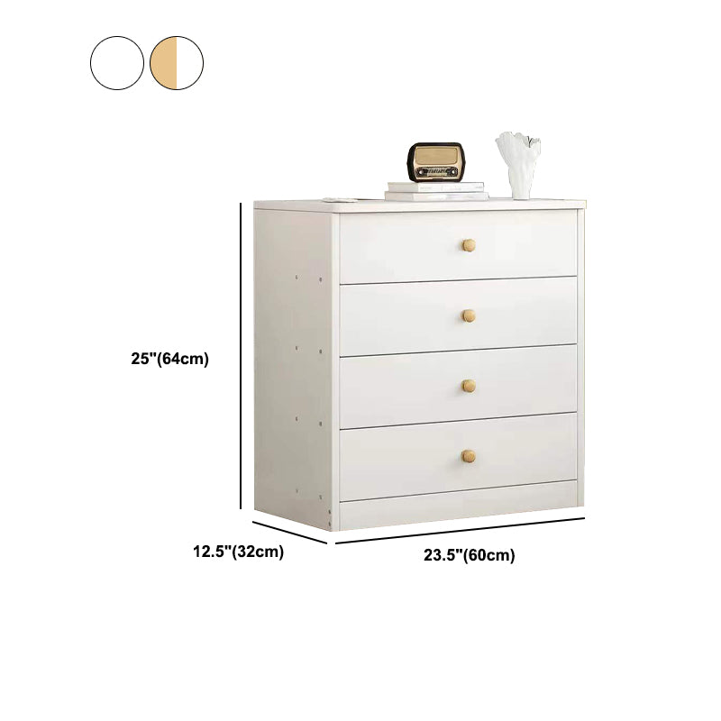 Wood Accent Chest with Drawers 12.59" Wide Modern Standard Accent Chest Clearhalo 'Cabinets & Chests' 'cabinets_chests' 'furn' 'furn_cabinets_chests' 'Furniture' 'Living Room Furniture' 5550699