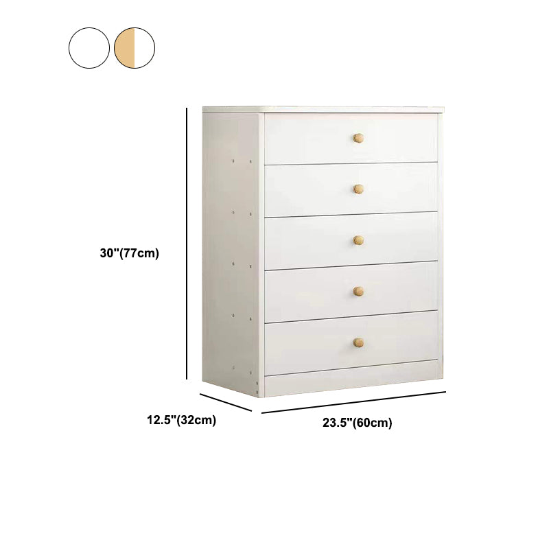 Wood Accent Chest with Drawers 12.59" Wide Modern Standard Accent Chest Clearhalo 'Cabinets & Chests' 'cabinets_chests' 'furn' 'furn_cabinets_chests' 'Furniture' 'Living Room Furniture' 5550701