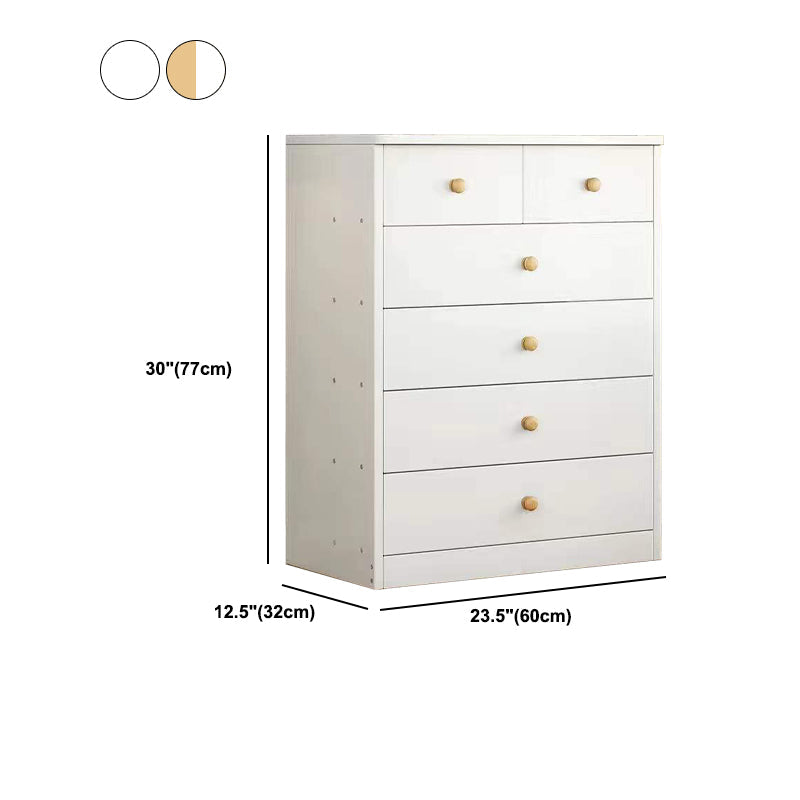 Wood Accent Chest with Drawers 12.59" Wide Modern Standard Accent Chest Clearhalo 'Cabinets & Chests' 'cabinets_chests' 'furn' 'furn_cabinets_chests' 'Furniture' 'Living Room Furniture' 5550702