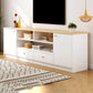 Scandinavian Style TV Stand Wood Open Storage Stand Console with Shelf Clearhalo 'furn' 'furn_tv_stands_entertainment_centers' 'Furniture' 'Living Room Furniture' 'TV Stands & Entertainment Centers' 'TV Stands & Media Storage Furniture' 'tv_stands_entertainment_centers' 5551547