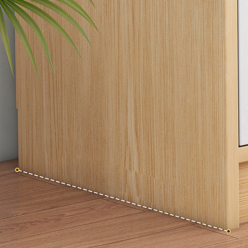 Scandinavian Style TV Stand Wood Open Storage Stand Console with Shelf Clearhalo 'furn' 'furn_tv_stands_entertainment_centers' 'Furniture' 'Living Room Furniture' 'TV Stands & Entertainment Centers' 'TV Stands & Media Storage Furniture' 'tv_stands_entertainment_centers' 5551553