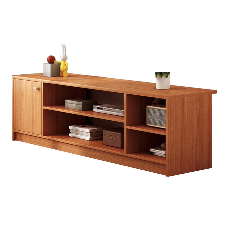 Scandinavian Style TV Stand Wood Open Storage Stand Console with Shelf Clearhalo 'furn' 'furn_tv_stands_entertainment_centers' 'Furniture' 'Living Room Furniture' 'TV Stands & Entertainment Centers' 'TV Stands & Media Storage Furniture' 'tv_stands_entertainment_centers' 5551561