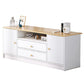 Scandinavian Style TV Stand Wood Open Storage Stand Console with Shelf Clearhalo 'furn' 'furn_tv_stands_entertainment_centers' 'Furniture' 'Living Room Furniture' 'TV Stands & Entertainment Centers' 'TV Stands & Media Storage Furniture' 'tv_stands_entertainment_centers' 5551566