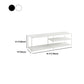 Industrial Metal TV Media Stand Open Shelving TV Stand Console Clearhalo 'furn' 'furn_tv_stands_entertainment_centers' 'Furniture' 'Living Room Furniture' 'TV Stands & Entertainment Centers' 'TV Stands & Media Storage Furniture' 'tv_stands_entertainment_centers' 5551599