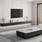 Contemporary Floating TV Stand Stone Counter Top TV Stand with Door Clearhalo 'furn' 'furn_tv_stands_entertainment_centers' 'Furniture' 'Living Room Furniture' 'TV Stands & Entertainment Centers' 'TV Stands & Media Storage Furniture' 'tv_stands_entertainment_centers' 5551627