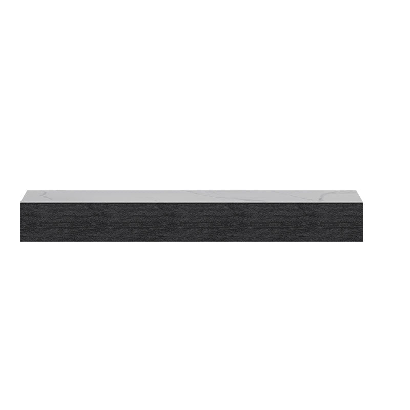 Contemporary Floating TV Stand Stone Counter Top TV Stand with Door 87"L x 12"W x 10"H Clearhalo 'furn' 'furn_tv_stands_entertainment_centers' 'Furniture' 'Living Room Furniture' 'TV Stands & Entertainment Centers' 'TV Stands & Media Storage Furniture' 'tv_stands_entertainment_centers' 5551635