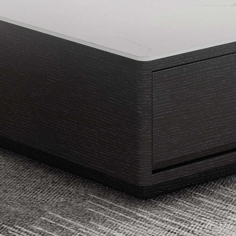 Contemporary Floating TV Stand Stone Counter Top TV Stand with Door Clearhalo 'furn' 'furn_tv_stands_entertainment_centers' 'Furniture' 'Living Room Furniture' 'TV Stands & Entertainment Centers' 'TV Stands & Media Storage Furniture' 'tv_stands_entertainment_centers' 5551640