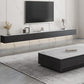 Contemporary Floating TV Stand Stone Counter Top TV Stand with Door Clearhalo 'furn' 'furn_tv_stands_entertainment_centers' 'Furniture' 'Living Room Furniture' 'TV Stands & Entertainment Centers' 'TV Stands & Media Storage Furniture' 'tv_stands_entertainment_centers' 5551641