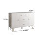 Modern Accent Chest Rectangle Accent Cabinet with Drawers in White Clearhalo 'Cabinets & Chests' 'cabinets_chests' 'furn' 'furn_cabinets_chests' 'Furniture' 'Living Room Furniture' 5552186