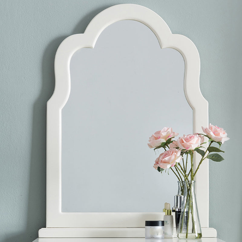 Rubberwood Bedroom Contemporary Storage Box 1 Drawers Vanity Desk