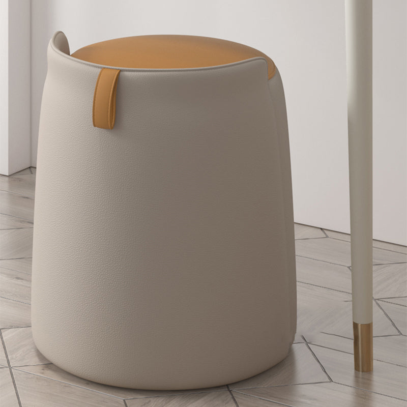 Bedroom Contemporary Storage Box 2-Drawer Cream Vanity Dressing Table Clearhalo 'Bedroom Furniture' 'furn' 'furn_makeup_vanities' 'Furniture' 'Makeup Vanities' 'makeup_vanities' 5552346