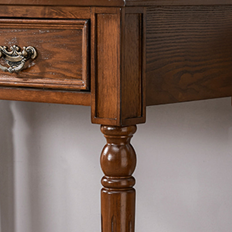 Camera da letto in legno di gomma Specchio tradizionale SET VANITÀ ESPRESSO A 2-DAWER