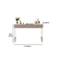 Contemporary Wood/Marble Make-up Vanity With Drawer for Bedroom