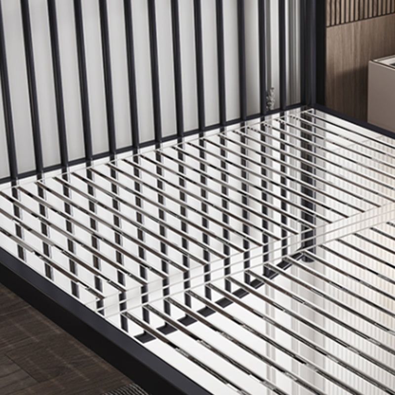 Letto in acciaio inossidabile, 40,15 pollici con testiera e pedana