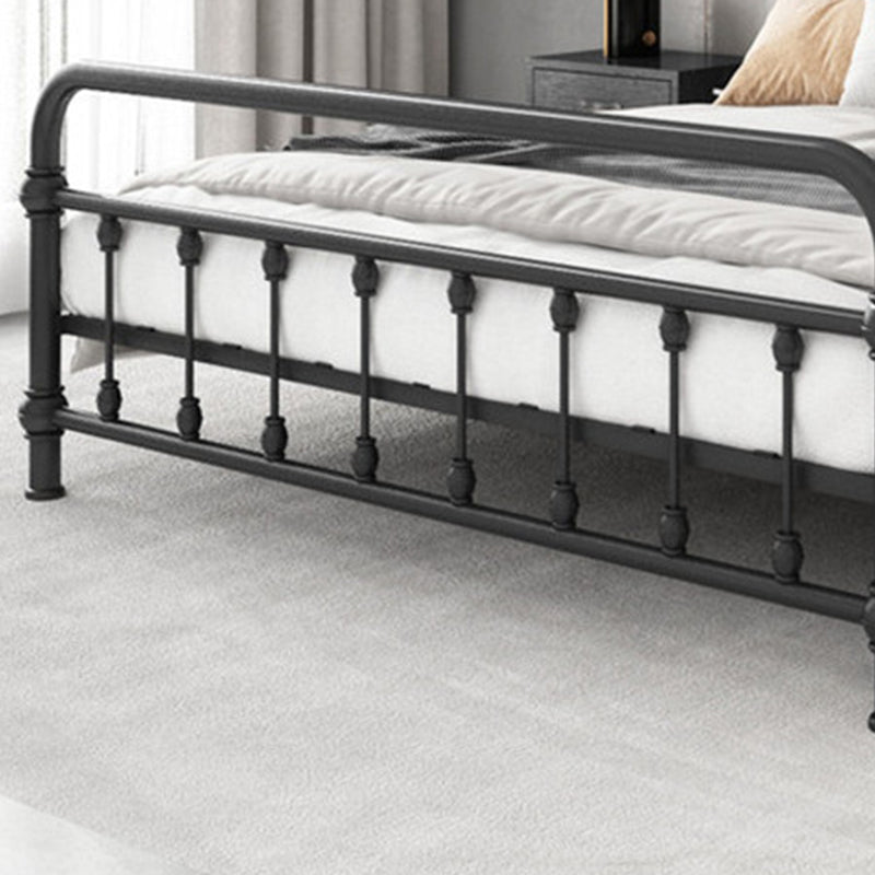 Modernism Metal Bed Frame with Headboard and Footboard 43.3" Bed Frame Clearhalo 'Bedroom Furniture' 'Beds' 'furn' 'furn_beds' 'Furniture' 5552700