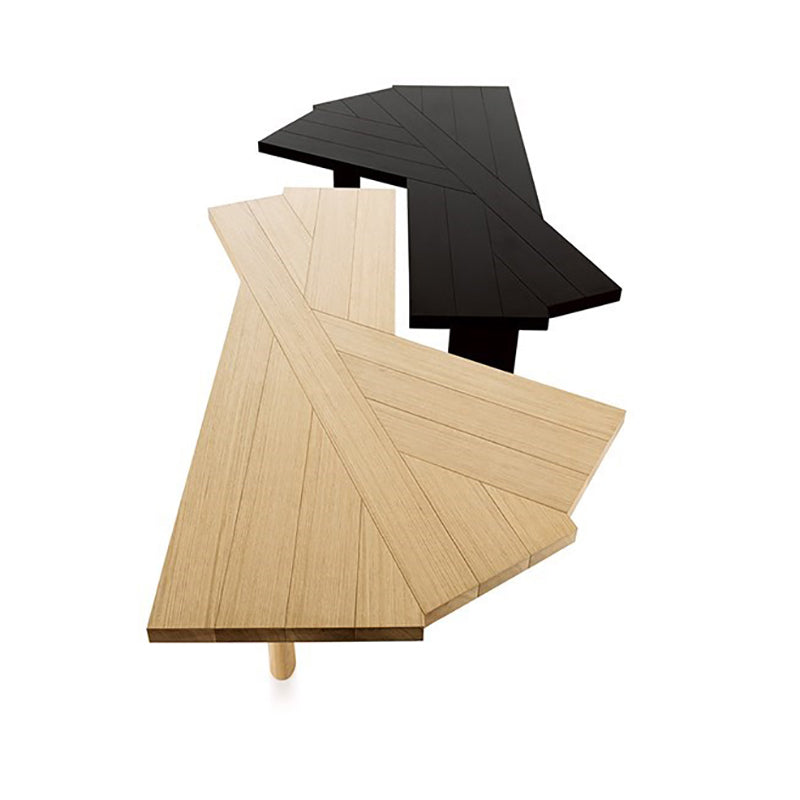 Mesa de trabajo industrial de madera sólida Tabla de escritura fija