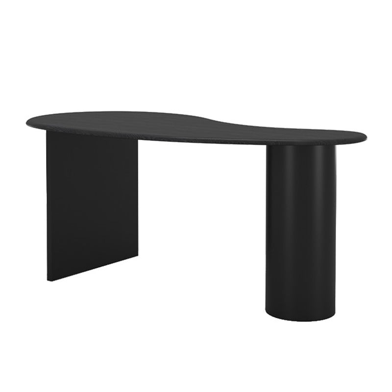 Banco di ufficio industriale in legno massiccio tavolo di lavoro fisso