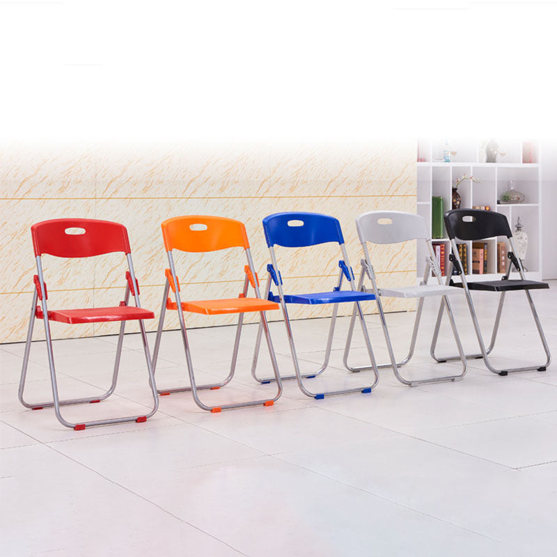 Modern Metal and Plastic Desk Chair with Low Back Home Office Chair Clearhalo 'furn' 'furn_office_chair' 'Furniture' 'Office Chairs' 'Office Furniture' 'office_chair' 5553093