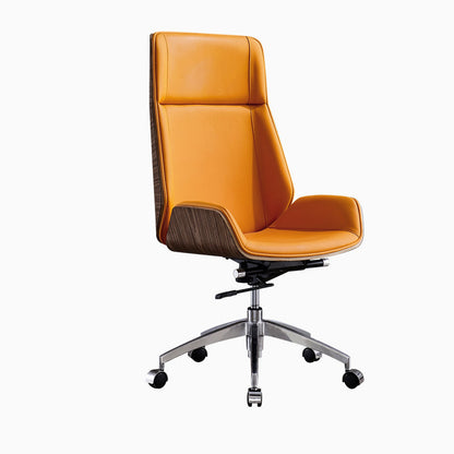 Sedia ergonomica esecutivo contemporaneo Wheels High Back Management Chair