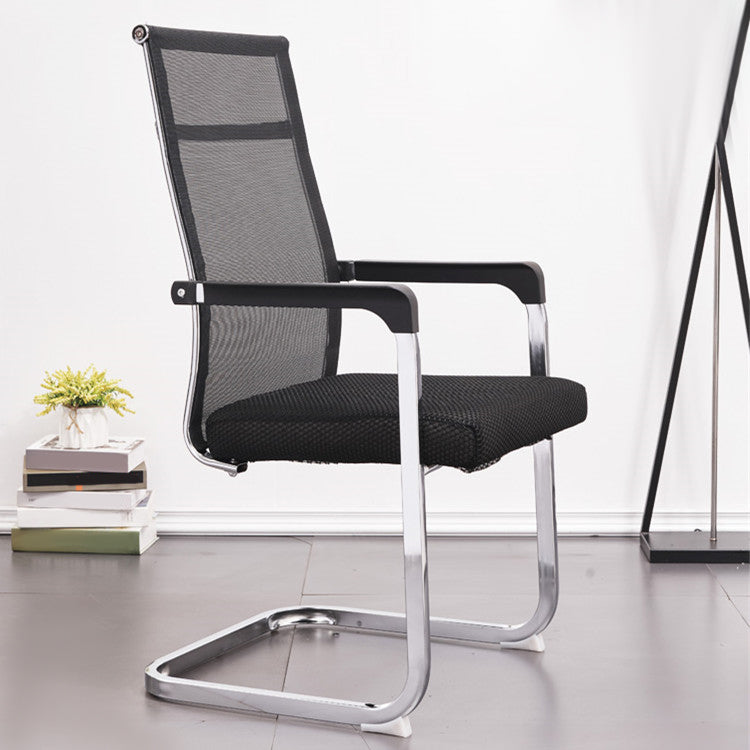 Ergonomische gaas de bureau stoel vaste arm bureaustoel voor thuiskantoor