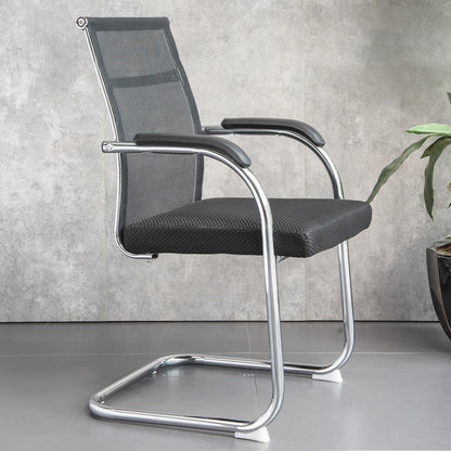 Ergonomische gaas de bureau stoel vaste arm bureaustoel voor thuiskantoor