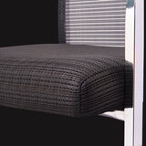 Ergonomische gaas de bureau stoel vaste arm bureaustoel voor thuiskantoor