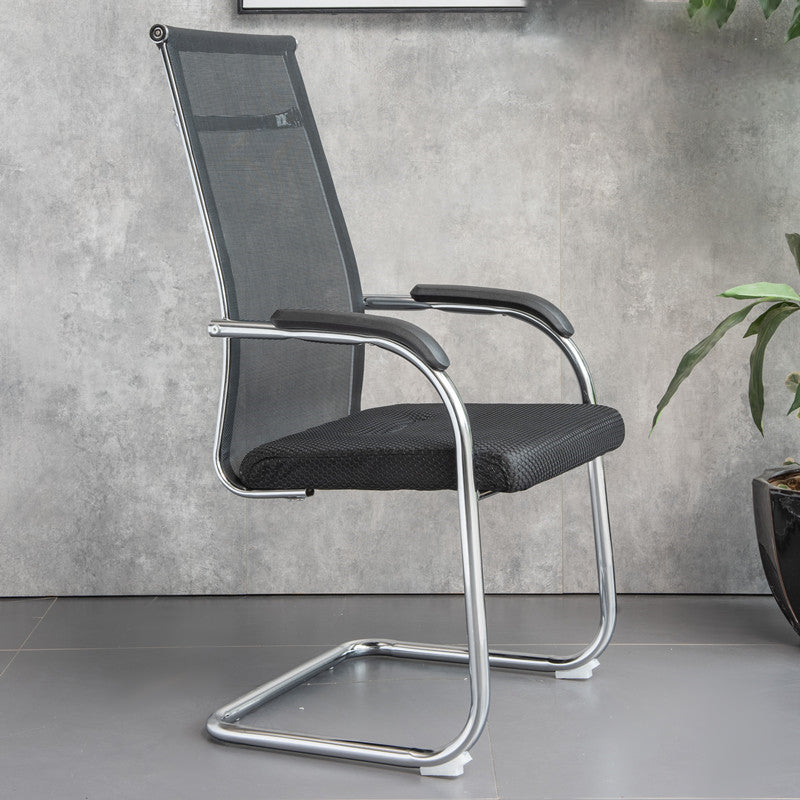 Ergonomische gaas de bureau stoel vaste arm bureaustoel voor thuiskantoor