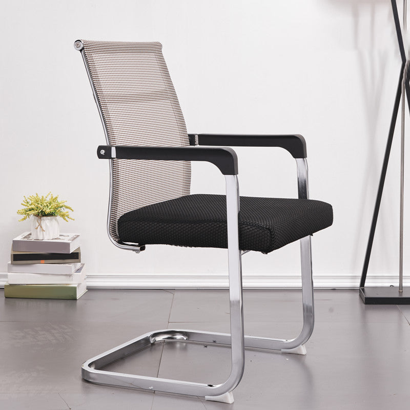 Ergonomische gaas de bureau stoel vaste arm bureaustoel voor thuiskantoor