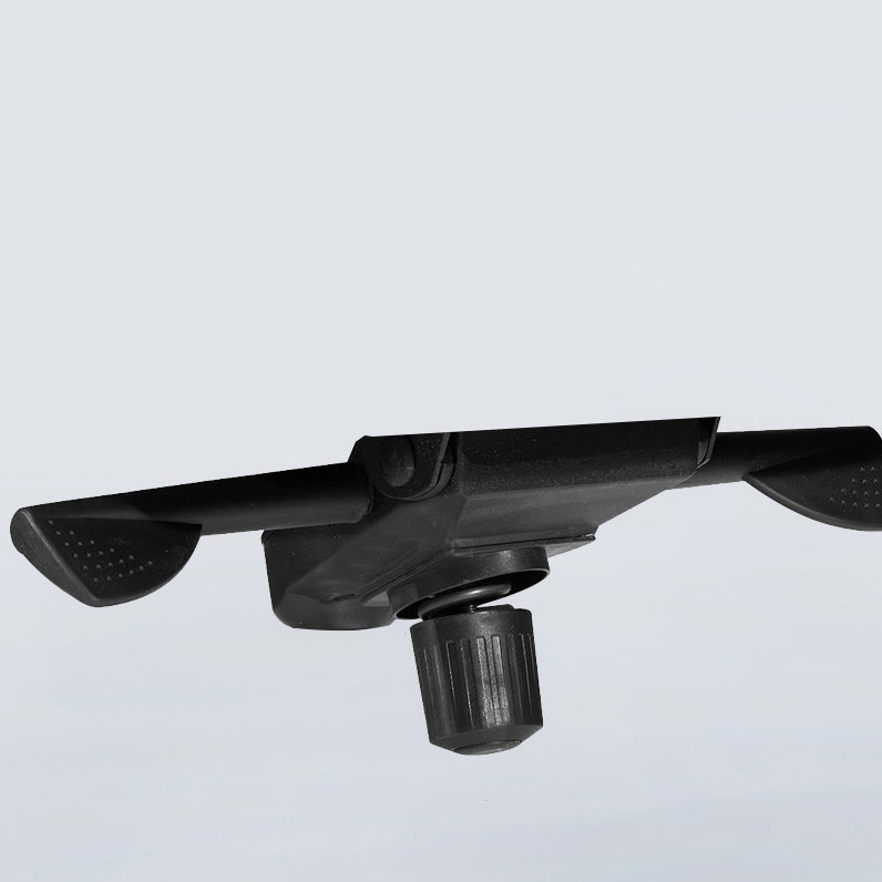 Silla de tareas de cuero de imitación ergonómica con brazos acolchados silla de oficina contemporánea