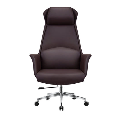Modern Leather Executive Chair Ergonomic High Back Office Chair