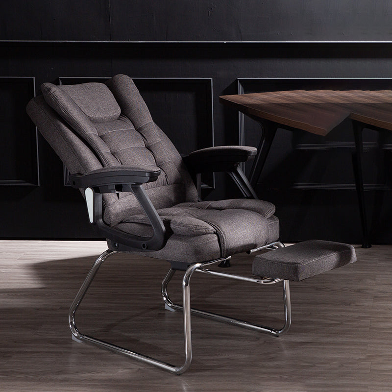 Chaise de tâche de style moderne Ergonomic High Back Rentume de bureau rembourré