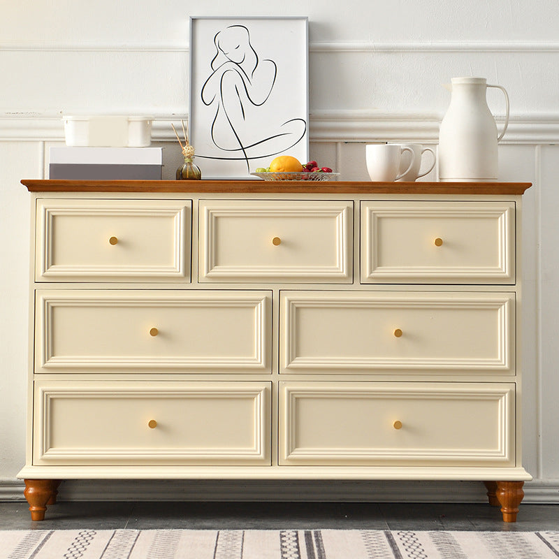 7 /9 laden opbergkast woonkamer houten dubbele dressoir in 3 kleuren