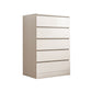 23.5" X 16" Storage Chest Modern Vertical Lingerie Chest with 5 / 6 Drawers 24"L x 16"W x 43"H White 5 Clearhalo 'Bedroom Furniture' 'Dressers & Chests' 'dressers_chests' 'furn' 'furn_dressers_chests' 'Furniture' 5554022
