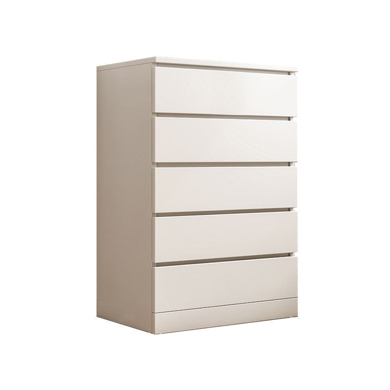 23.5" X 16" Storage Chest Modern Vertical Lingerie Chest with 5 / 6 Drawers 24"L x 16"W x 43"H White 5 Clearhalo 'Bedroom Furniture' 'Dressers & Chests' 'dressers_chests' 'furn' 'furn_dressers_chests' 'Furniture' 5554022
