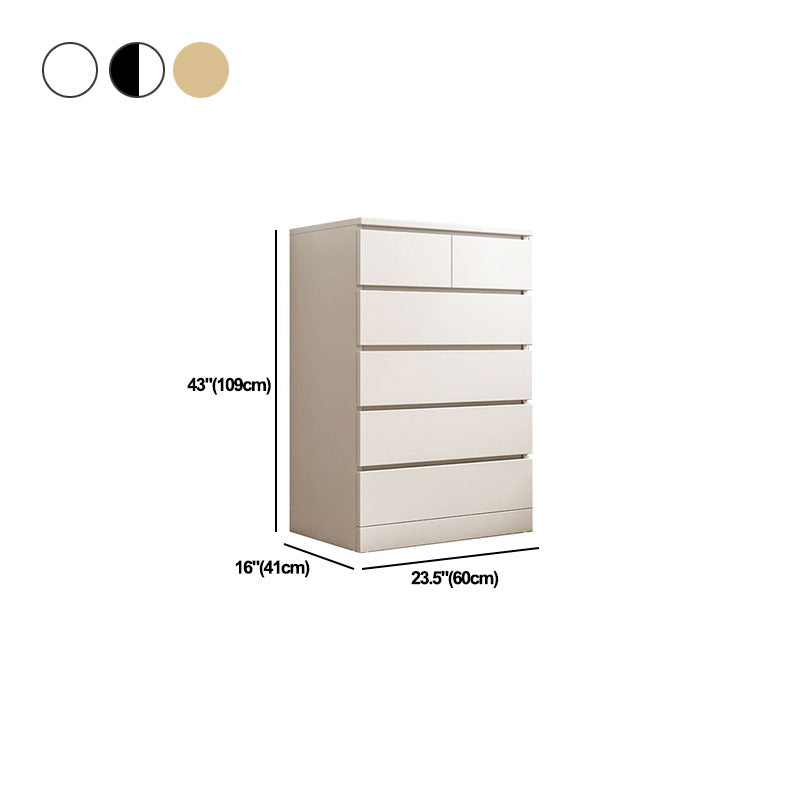 23.5" X 16" Storage Chest Modern Vertical Lingerie Chest with 5 / 6 Drawers Clearhalo 'Bedroom Furniture' 'Dressers & Chests' 'dressers_chests' 'furn' 'furn_dressers_chests' 'Furniture' 5554035