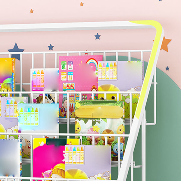 3/4/5/5/6-plank ladder boekenkast moderne metaal- en gesloten boekplank