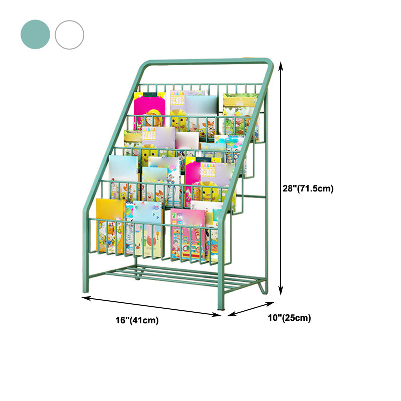 3/4/5/5/6-plank ladder boekenkast moderne metaal- en gesloten boekplank
