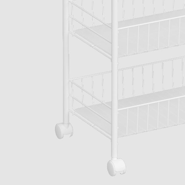 Modern Etagere Metal Bookcase Open Back Bookshelf for Balcony and Living Room Clearhalo 'Bookcases' 'furn' 'furn_bookcases' 'Furniture' 'Office Furniture' 5554205