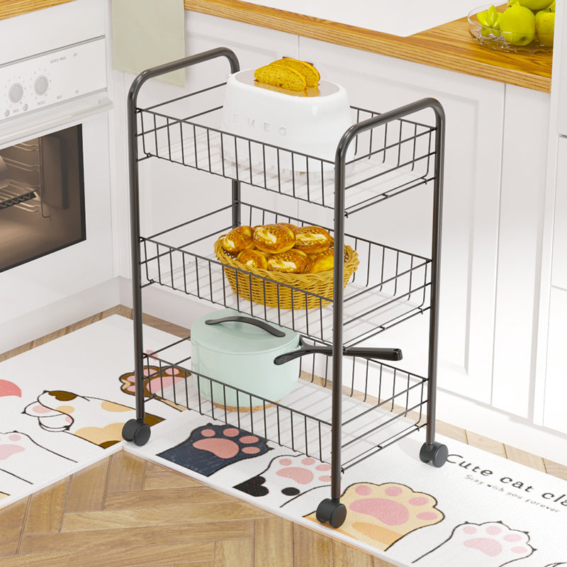 Modern Etagere Metal Bookcase Open Back Bookshelf for Balcony and Living Room Clearhalo 'Bookcases' 'furn' 'furn_bookcases' 'Furniture' 'Office Furniture' 5554213