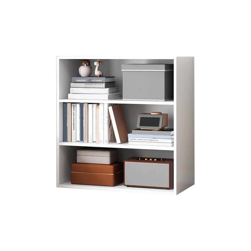 Modern Style Bookshelf Closed Back Engineered Wood Urban Bookcase for Home