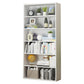 Modern Style Bookshelf Closed Back Engineered Wood Urban Bookcase for Home