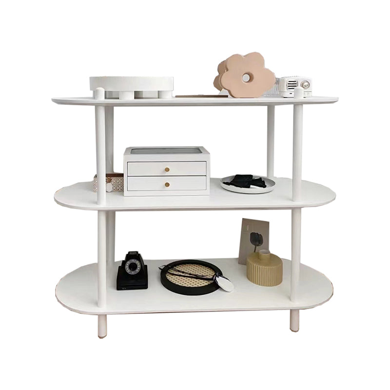 Libreria moderna bianca ingegnerizzato in legno Multi -tiers Etagere Open Bookshelf per Home Office